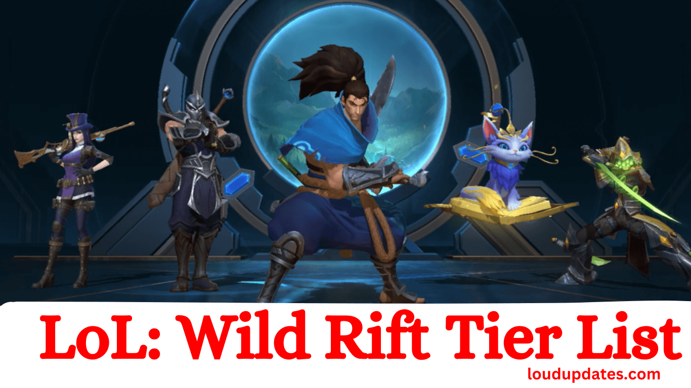 Wild Rift Tier List : r/wildrift