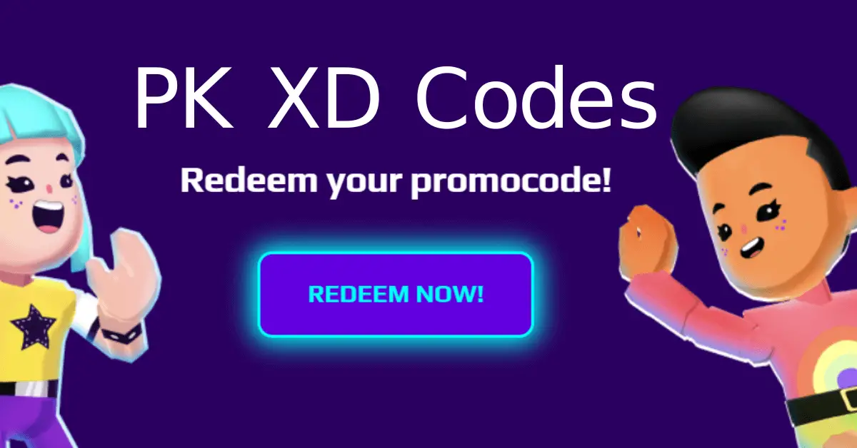 PK XD: Fun, friends & games Codes (2023 December) 1.36.1