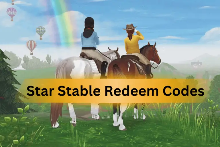 Star Stable Redeem Codes (March 2024) Get Star Coins, Riders & Cosmetics