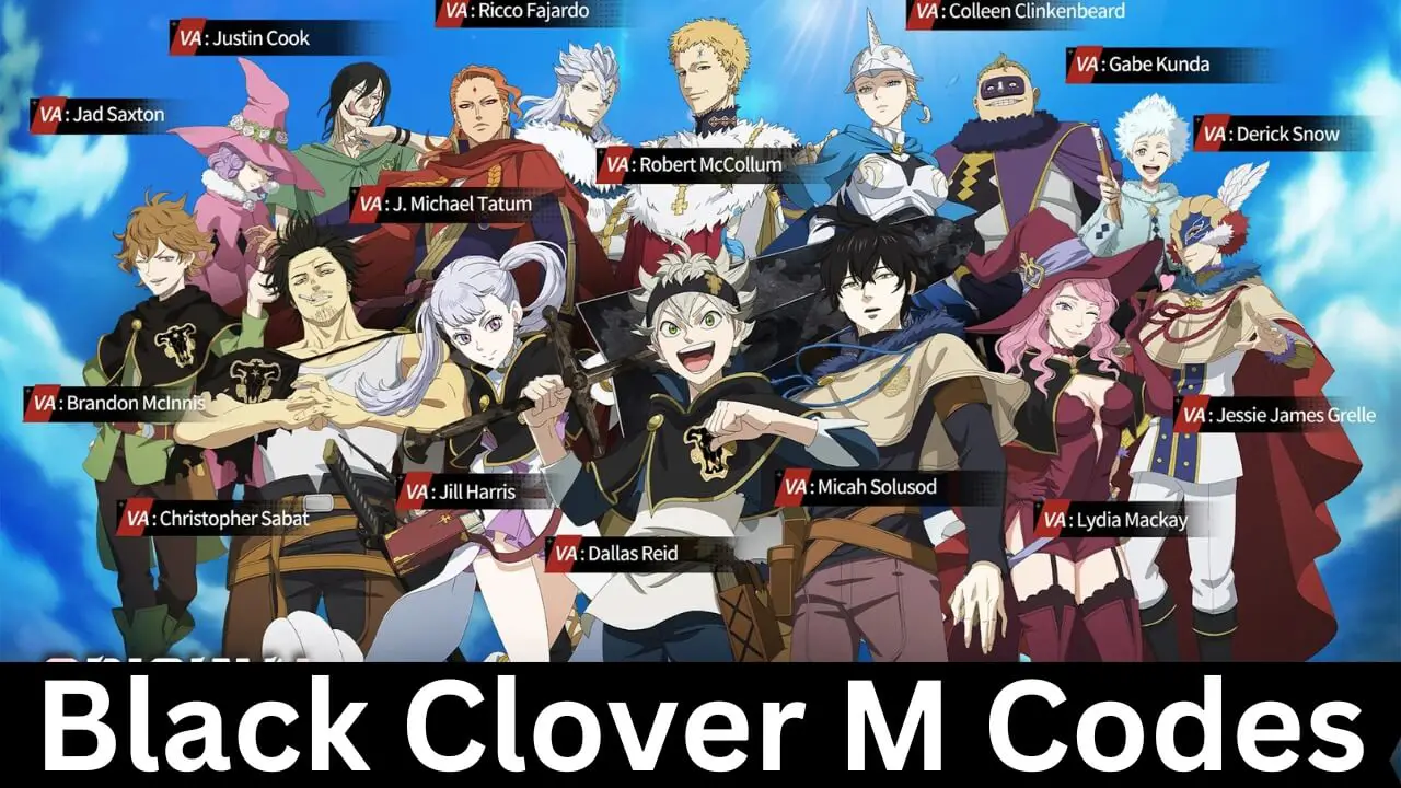 Black Clover M Codes - December 2023 • DotGG